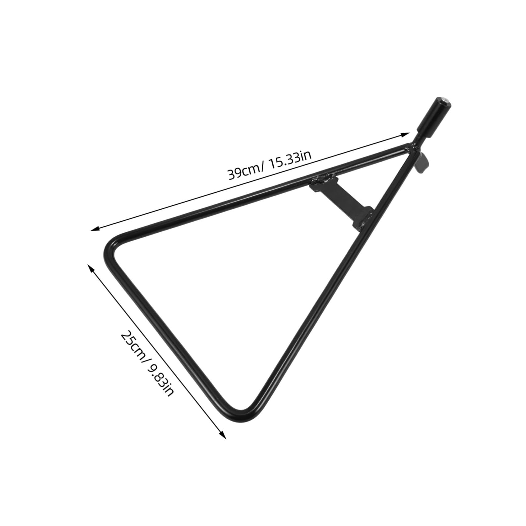 Béquille Triangulaire de Moto Noire en Fer pour Remplacement