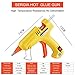 Sergia Hot Glue Gun Kit with Glue Sticks 20 Pcs Mini Glue Gun, Pad, Portable case for DIY Small Projects, Craft and Arts & Home Or School Quick Repair Sealing Use, Christmas Decoration/Gift (20 Watt)
