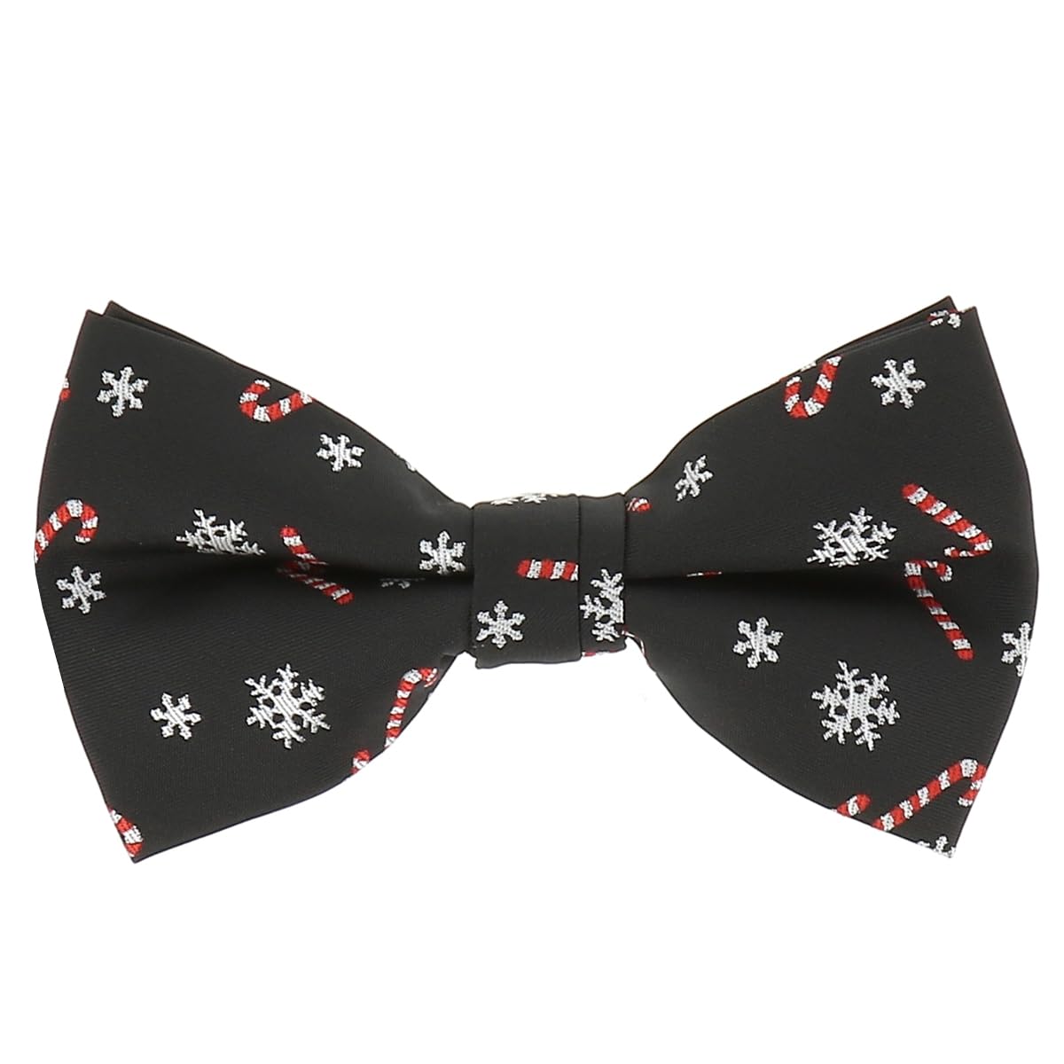 cravateSlim Christmas Candy Cane Bow Tie