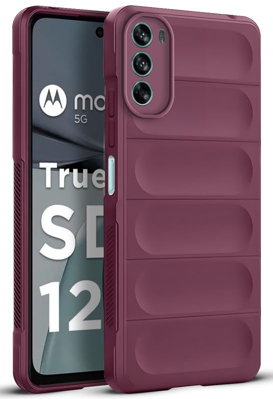 Mr.case Liquid Silicone Case for Motorola Moto G62 5G | Comfort Grip Soft Touch Matte TPU | - Wine Red (B0CRPCF3SX) Amazon Price History, Amazon Price Tracker