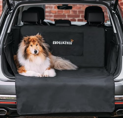Rudelkönig Protection Coffre Voiture Chien Universelle - Imperméable et Facile à Nettoyer - Protège Coffre Voiture pour Tous Les modèles