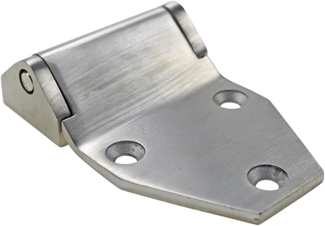 Thick 304 Stainless Steel Industrial Equipment Hinge for Heavy Duty Mechanical Doors 1Pcs