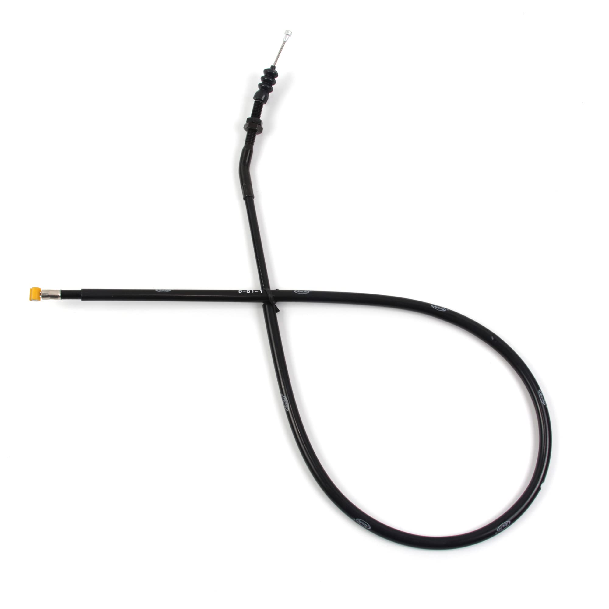 Câble d'embrayage Z800 de haute précision en acier inoxydable noir
