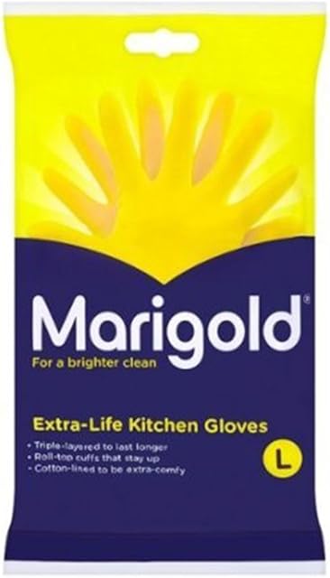 Marigolds Extra Life Kitchen Gloves - 3 x Large