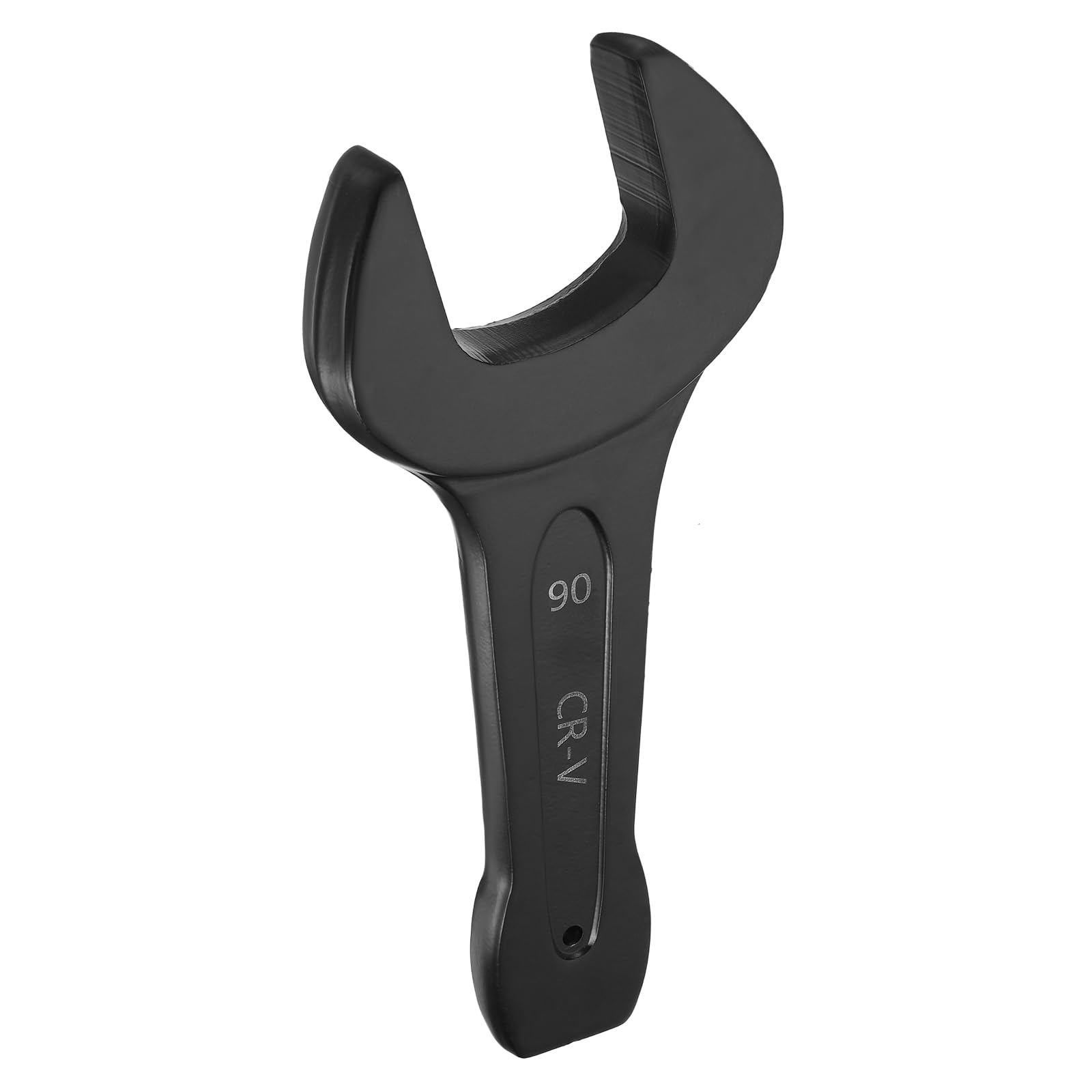 sourcing map Open End Striking Wrench 90mm Metric CR-V Steel Single Open Spanner Baking Paint U Shape Head Wrench Hand Tool for Mechanical Automotive Repair