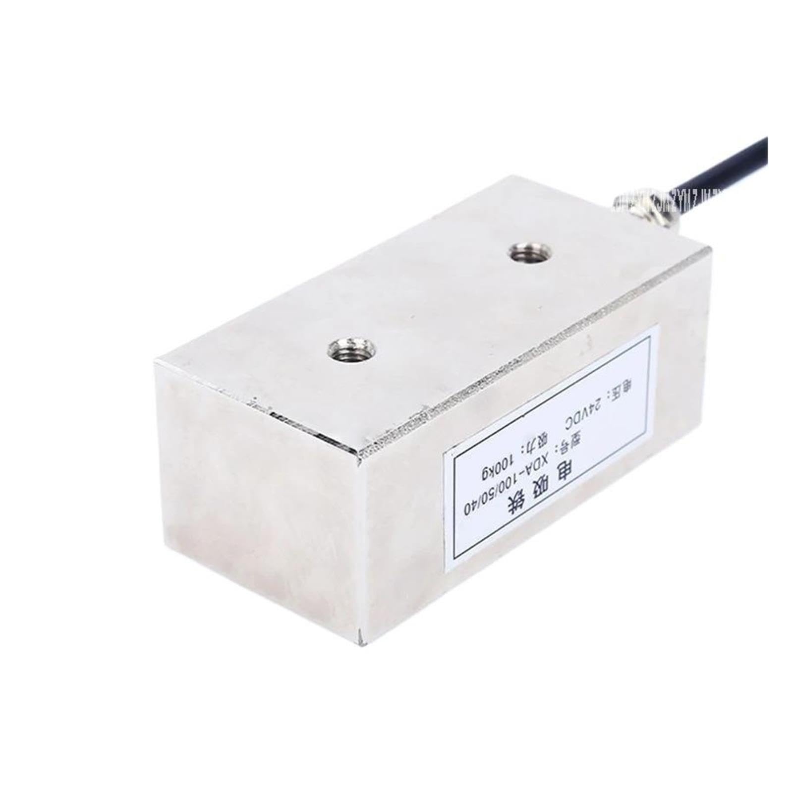 Électro-aimant rectangulaire XDA-100/50/40 100kg 25W DC12V/DC24V(DC12V)