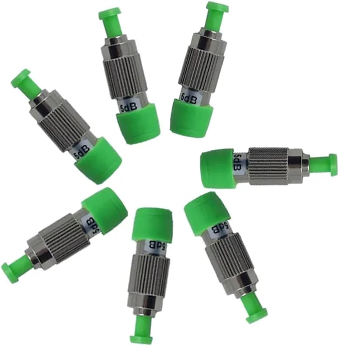 Amazon.com: Communication Equipment 5pcs/Box FC APC Female to Male 5dB ...