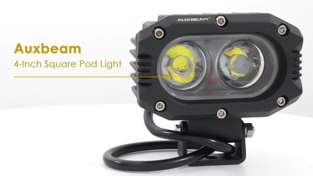 Amazon.com: Auxbeam 4in 60W LED Pod Light for Truck, Super Bright