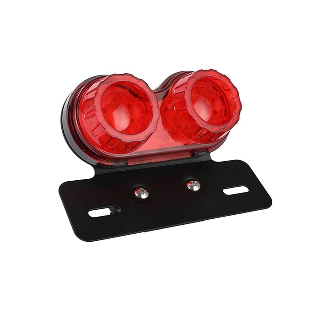 SinSed Moto luce freno stop Fanale Posteriore Integrato A LED Per Lampada Freno Posteriore Universale Per Moto 12V