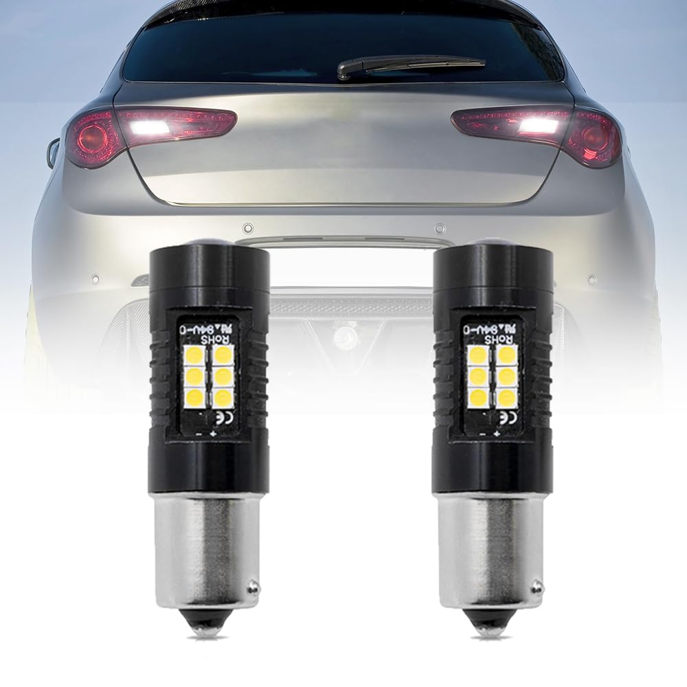 Lampada Retromarcia LED P21W Per Fiat 500X 2014-2018 - 6000K, Senza Errore Canbus - Foto 6