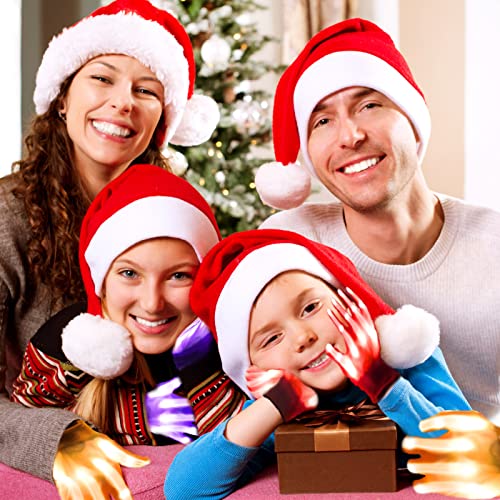 LED Gloves,LED Light Up Gloves for Kids Teens and Adults,Toy Gifts for 5-12 Year Old Boy Girl Teenage, Stocking Stuffers for Men Women,12 Colors,in Halloween Chrismas Birthday Party(1Pair/S)4