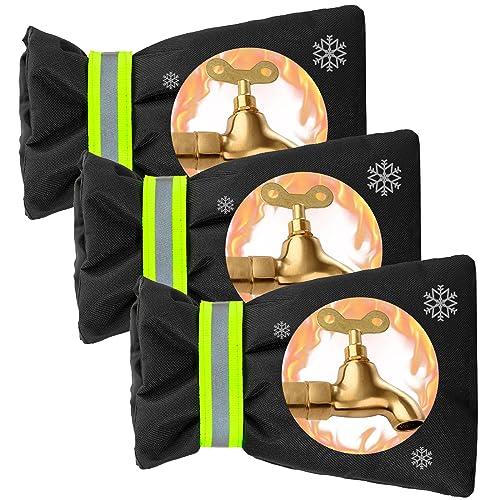 Oyoungni Outdoor Faucet Covers For Winter, Thickened Outside Garden Faucet Socks For Freeze Protection, Pipe Insulation Reusable Waterproof Insulated Spigot Backflow Cover cover