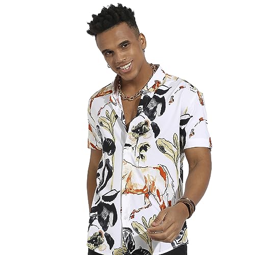 Image of Campus Sutra Men's Regular Fit Shirt