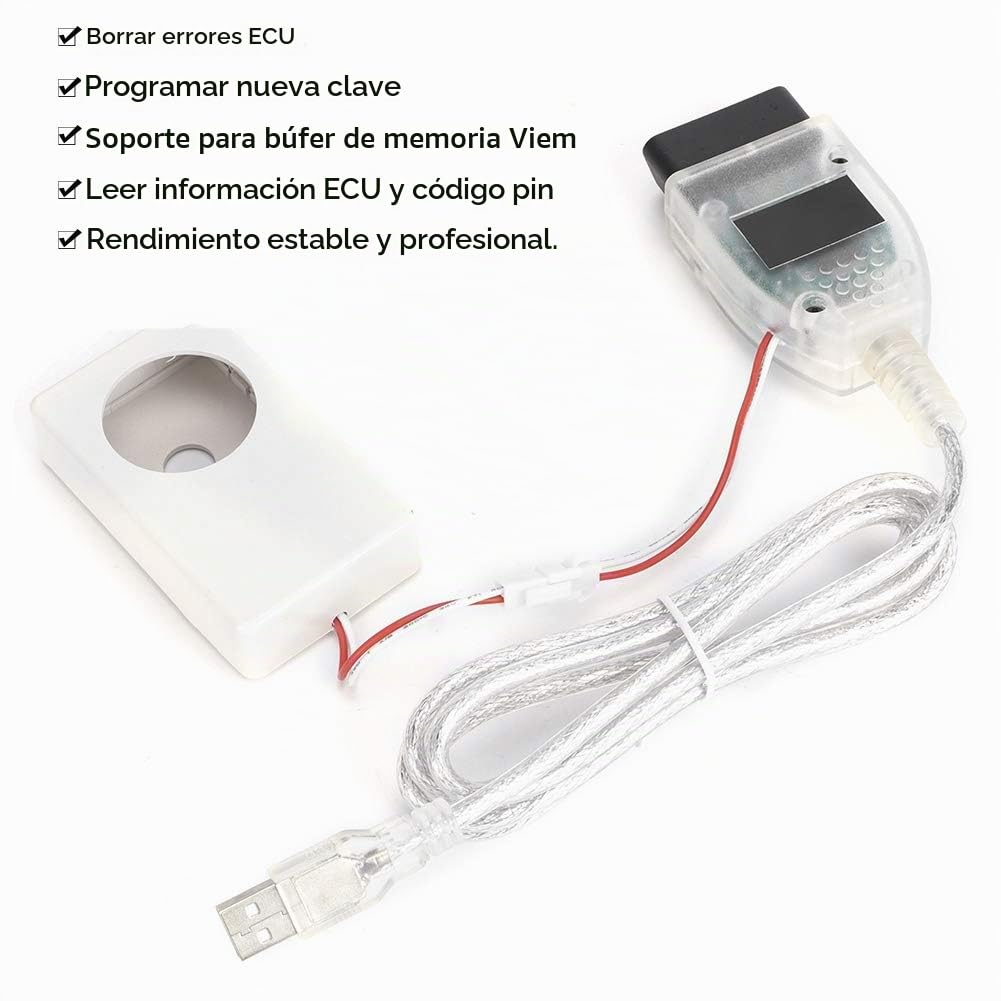 Prueba de Diagnóstico del Coche, V5.0 Vagtacho Scanner Cable Tacho Line Versión USB Se Adapta a A3