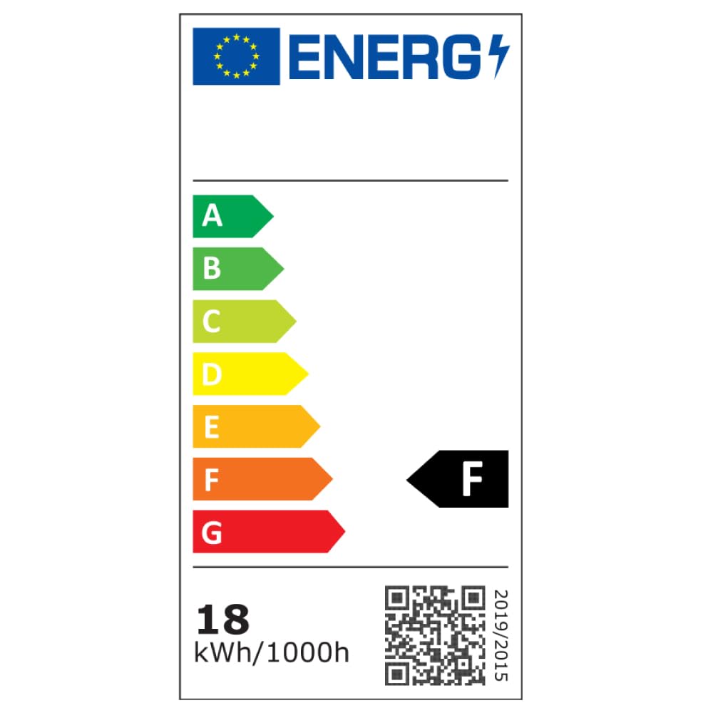 Eurocali Tubo LED 120 cm 18W in VETRO 1850 lumen Bianco Freddo 6500K - Sostituzione Neon T8 - Pacco da 25 tubi