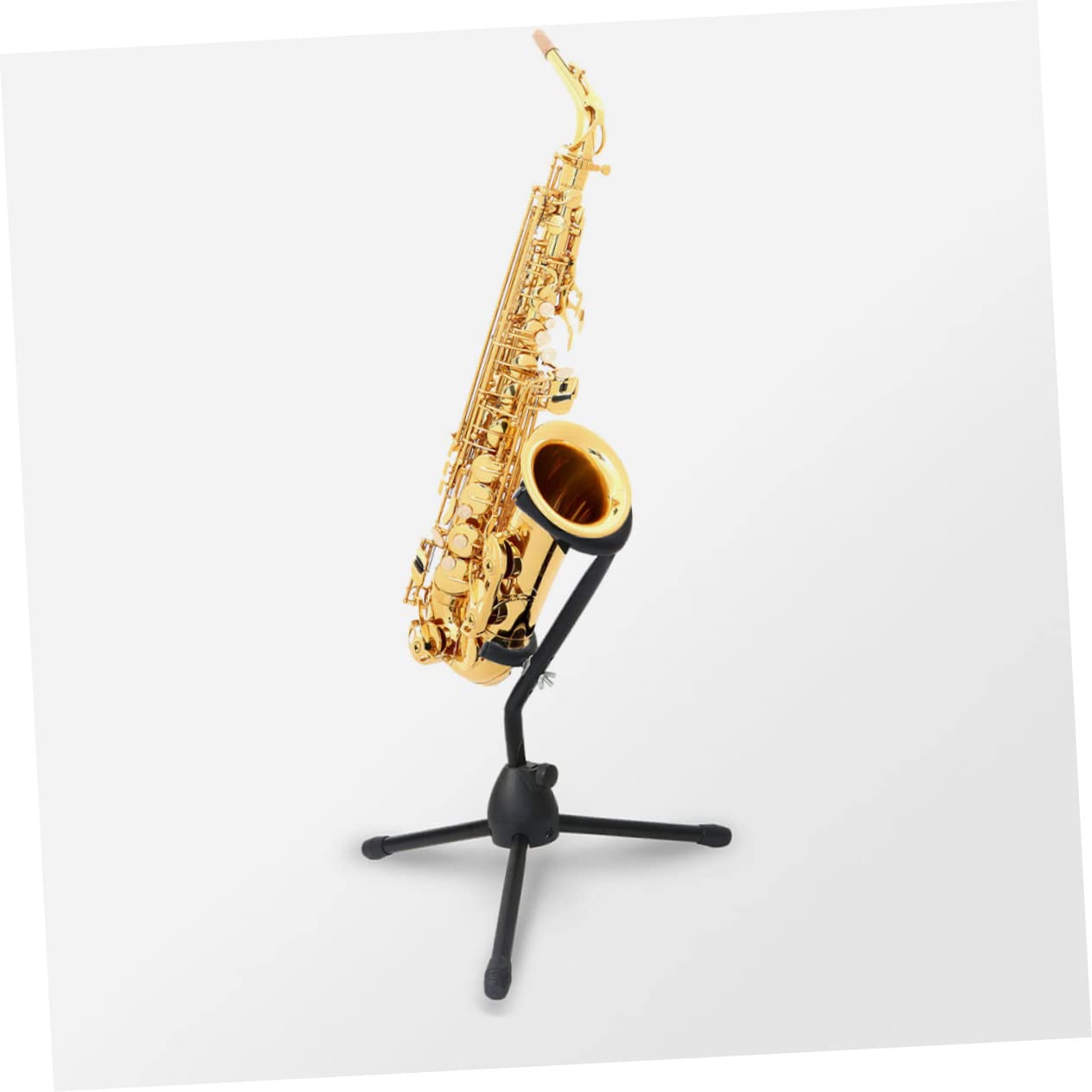 Atril marcha super saxo tenor y trompa Cromado