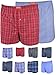 Produktbild Cocain underwear 10 Stück Herren Boxershorts Gr. M Webboxer webboxershorts Boxer Loose Fit Weiter Gewebter Boxer Gestreift Karierter billige Set Modischer Karierter Boxer
