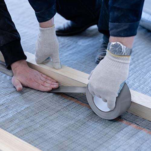 Image of Duct Tape, Silver Grey Duct Tape Bulk for Indoor Outdoor, 1.88 Inches Width x 35 Yard Length (2 Rolls per Pack)