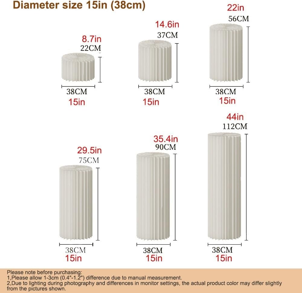 ティー テーブル, アクリル板付き折りたたみ式紙製ディスプレイスタンド 紙製シリンダー台座 パーティー用シリンダーテーブル パーティ