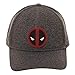 Deadpool Rubber Weld Cationic Flex Cap Baseball Hat