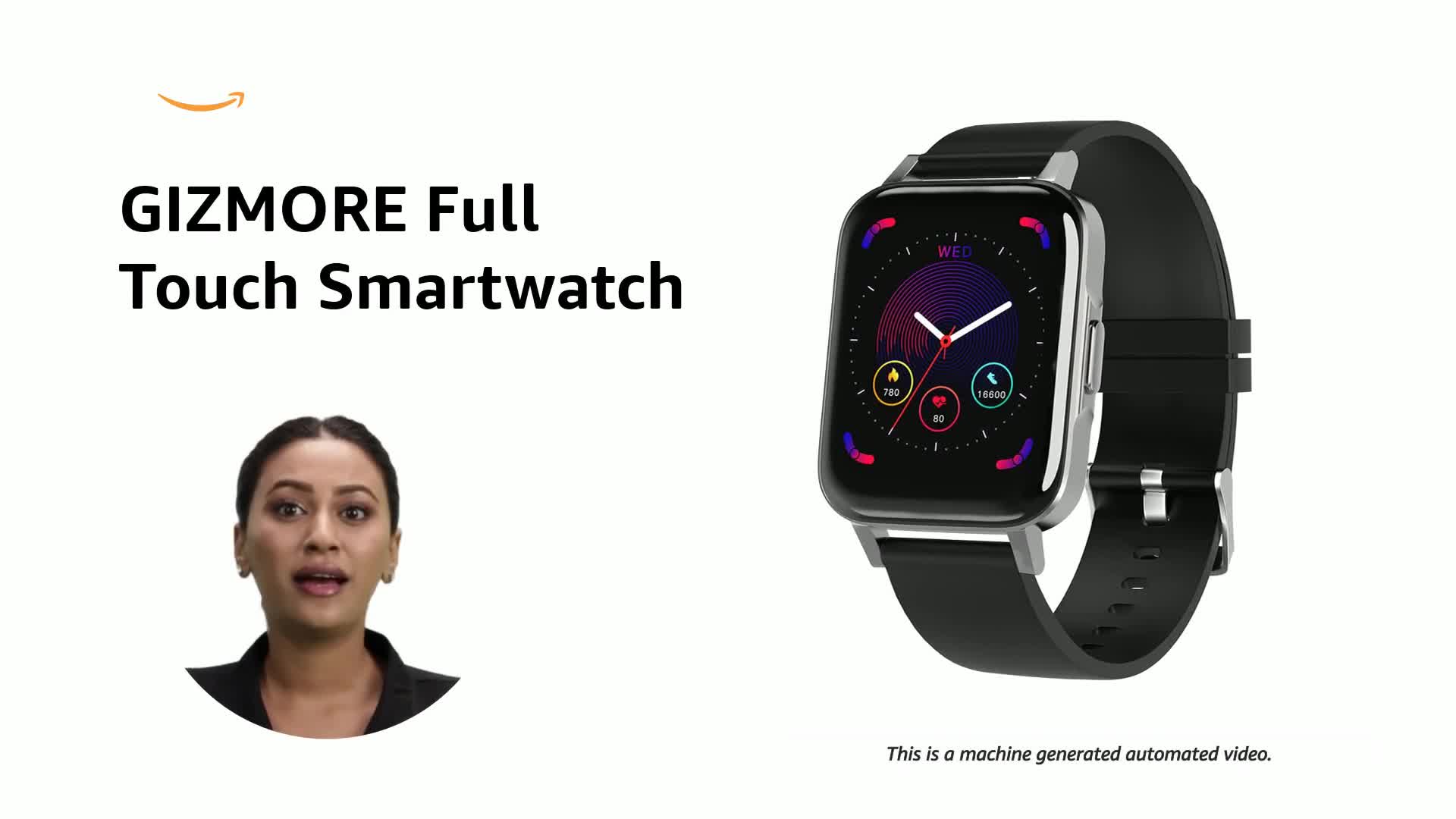 GIZMORE GIZFIT 908 Pro Smartwatch with Full Touch 1.69