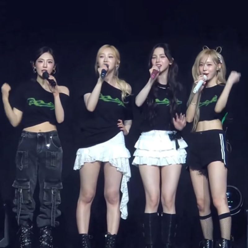 Amazon.co.jp: AESPA グッズ 2024秋 ツアーTシャツ SYNK Hyper