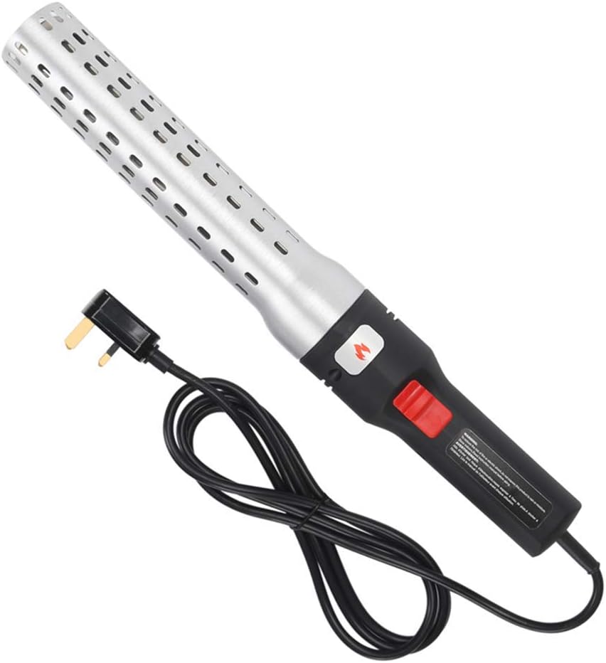 gongxi Electric Charcoal Fire Starter, Quick Lump Charcoal Lighter, Grill Starter, Cooker Fire Ignition Device for Grill Joe, Free Heated Air with Built-In Blower