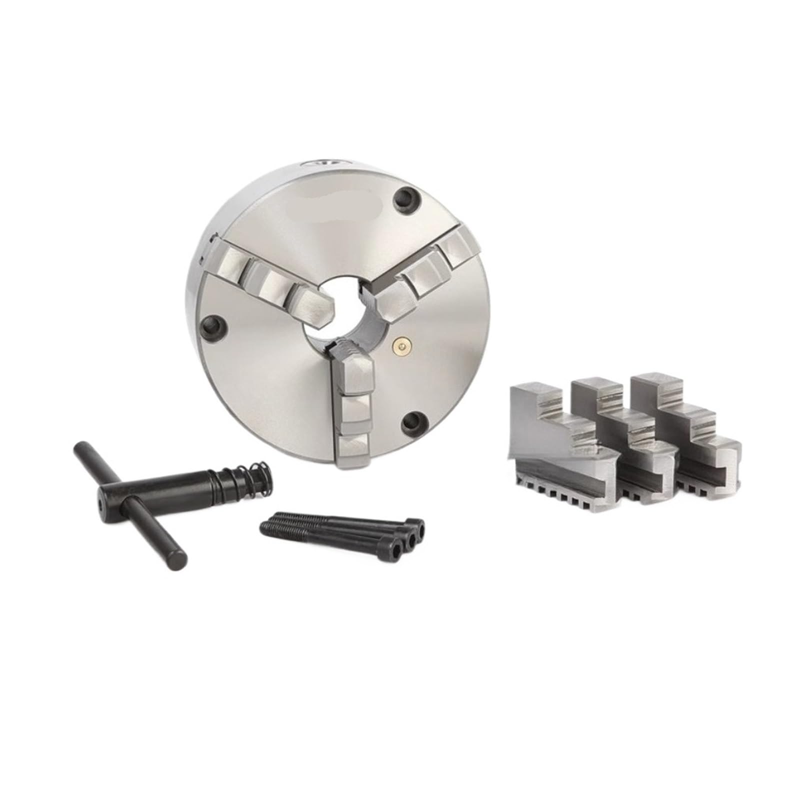 Iklaaqetbxps K11-125 3 Jaw Self-Centering Lathe Chuck 125Mm