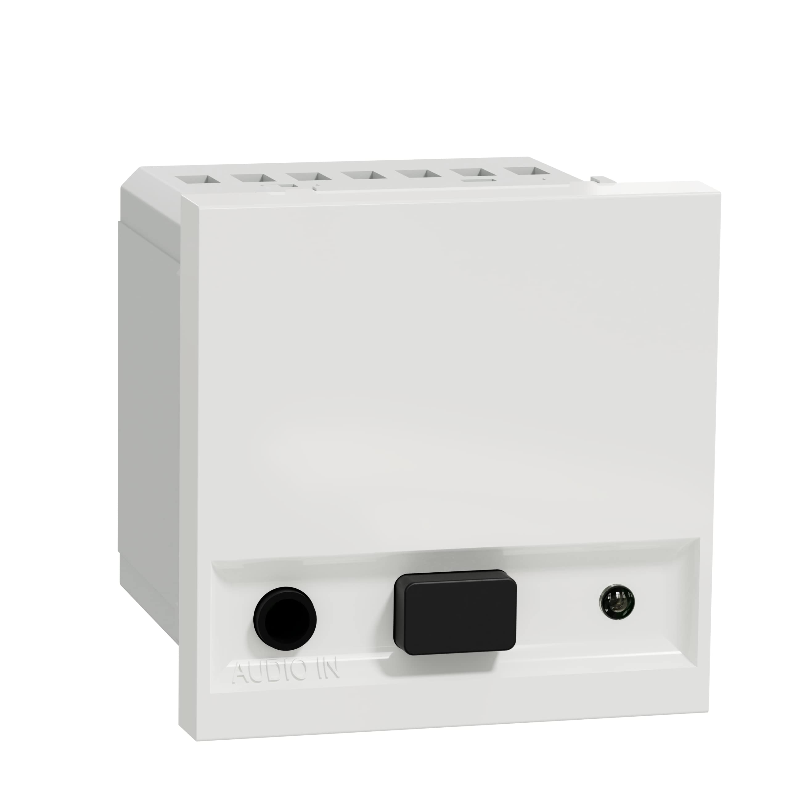 Schneider Electric - Unica - module diffusion sonore bluetooth - commande + alim - 2 mod - Anthracite - NU360154