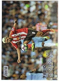 2016-17 Topps Stadium Club Premier League #19 Fabio Borini NM-MT Sunderland Soccer