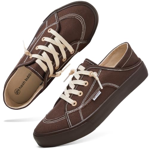 Image of hash bubbie Women's Slip on Canvas Shoes Non Slip Fashion Sneakers Loafers