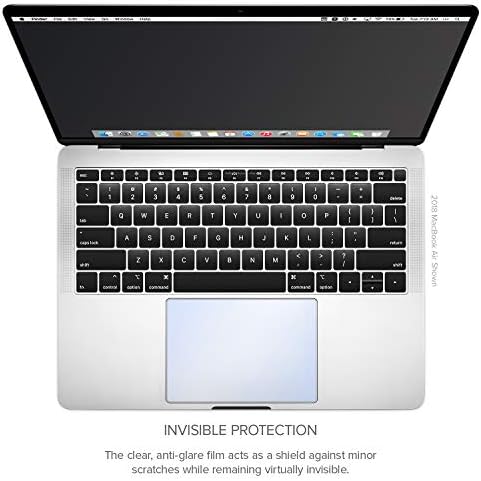 UPPERCASE GhostCover Touch Premium Trackpad Protector with Matte Finish for 2019+ MacBook Pro 16" A2141 (Trackpad)