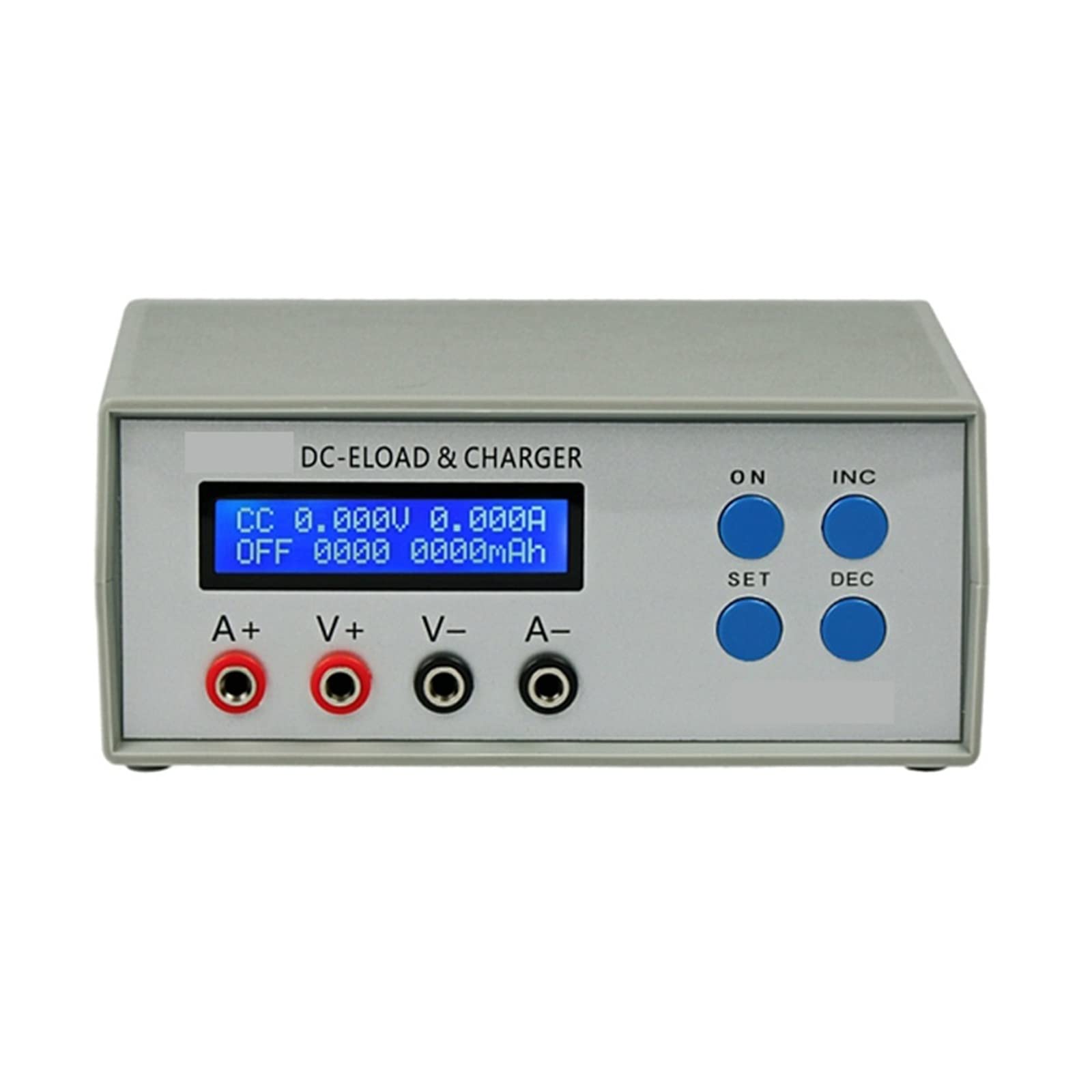 Tester Batterie, EBC-A05+ Caricatore elettronico del tester di carico delle prestazioni di potenza della capacità della batteria for l'uscita 5V del computer portatile,Tester Pile