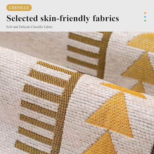 Funda de sofá chenilla protector antideslizante gris lavable para sofá seccional 4