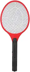 Raquete Elétrica Recarregável Bivolt 110/220v mata mosquito,pernilongos e insetos em geral,com Botão de Segurança