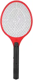 Raquete Elétrica Recarregável Bivolt 110/220v mata mosquito,pernilongos e insetos em geral,com Botão de Segurança
