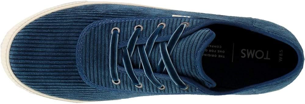 TOMS - Womens Carmel Sneaker 5 Atlantic Corduroy