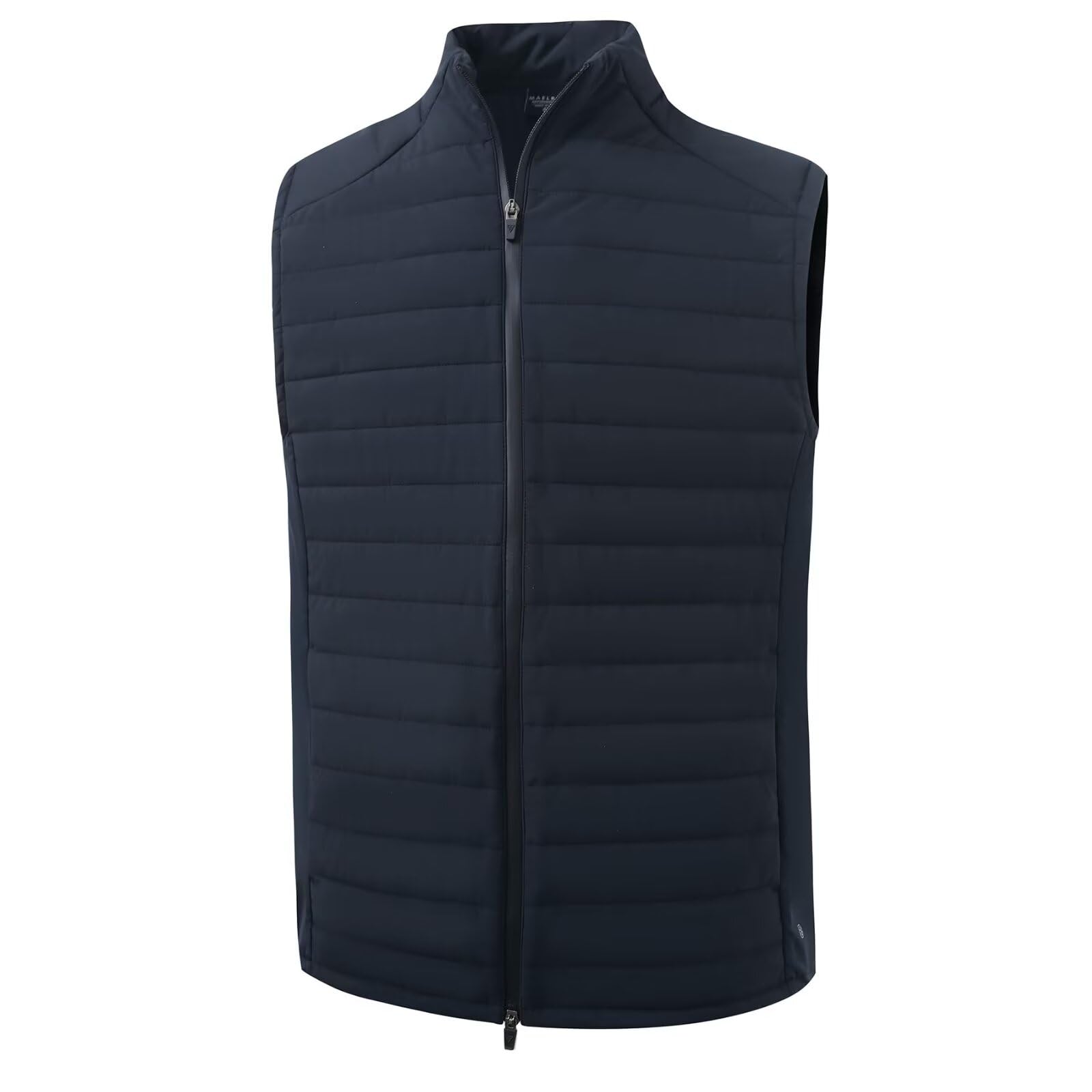 m maelreg Mens Lightweight Puffer Vest Water-Resistant Winter Outerwear Full Zip Sleeveless Jacket for Outdoor Golf-picture-48