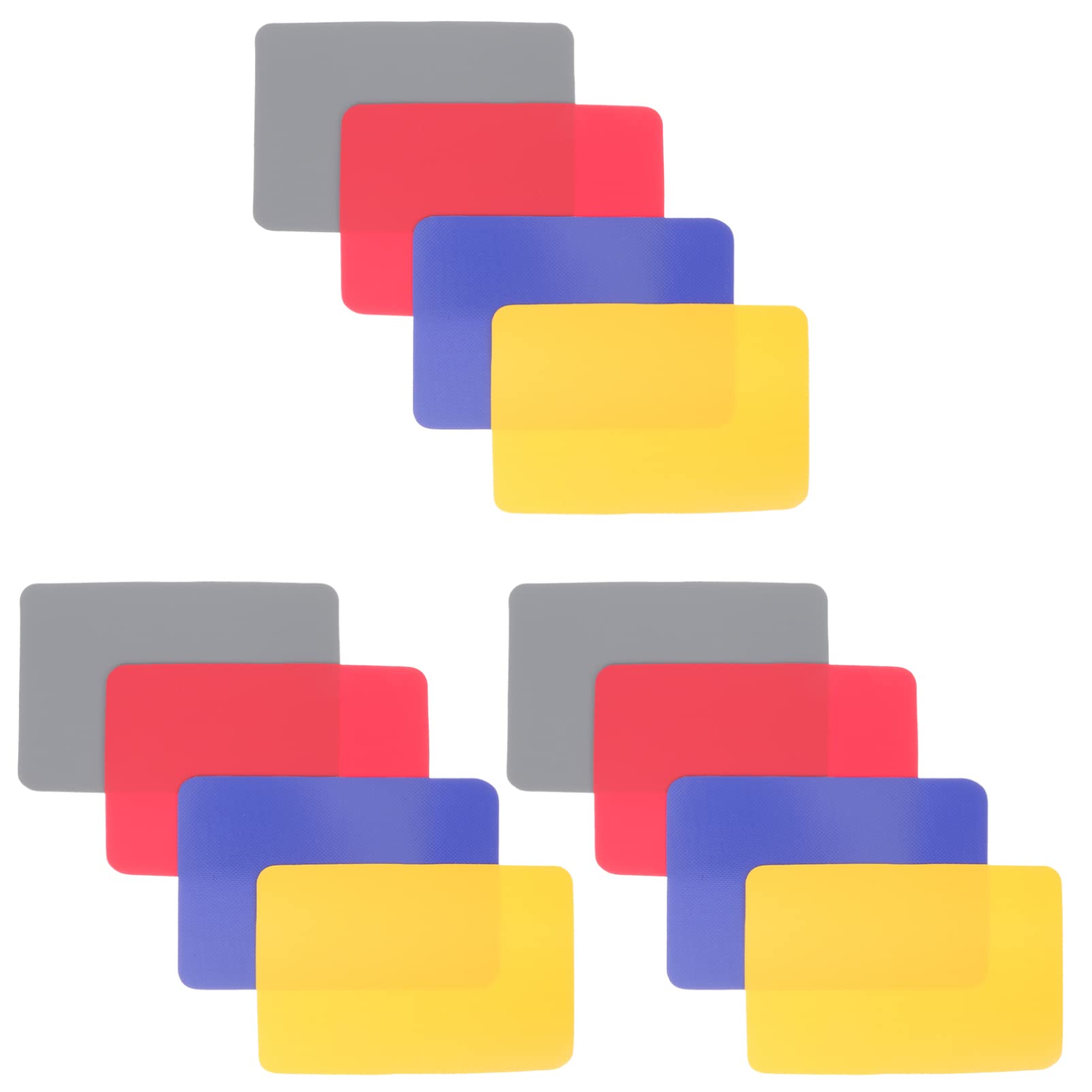 Milisten 5 Ensembles Kit De Réparation De Crevaison De Piscine Flottante Patchs De Réparation Imperméables Scellant pour Étang Écumoire Piscines Solaires Revêtement De 12 pièces * 5