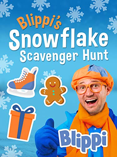 Blippi's Snowflake Scavenger Hunt