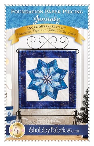 Foundation Paper Piecing January Pattern