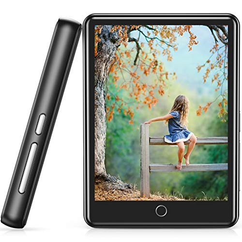 MP3 Player, 48GB MP3 Player with Bluetooth 5.1, 2.8'' Full Touch Screen MP3 Player, Portable HiFi Lossless MP3 Music Player with Built-in Speaker, FM Radio, Voice Recorder, Expandable up to 128GB