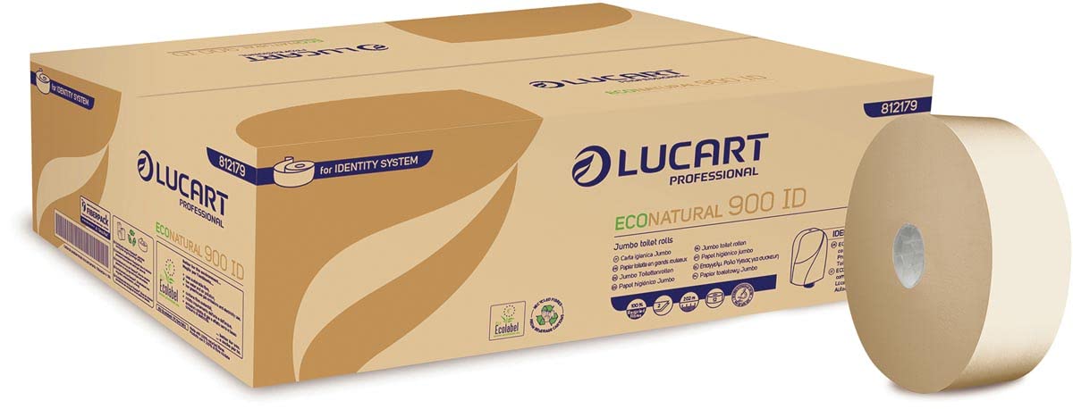 Papier hygiÈnique identity 2 plis lot de 12 - LUC 812179 - Papier toilette et distributeur