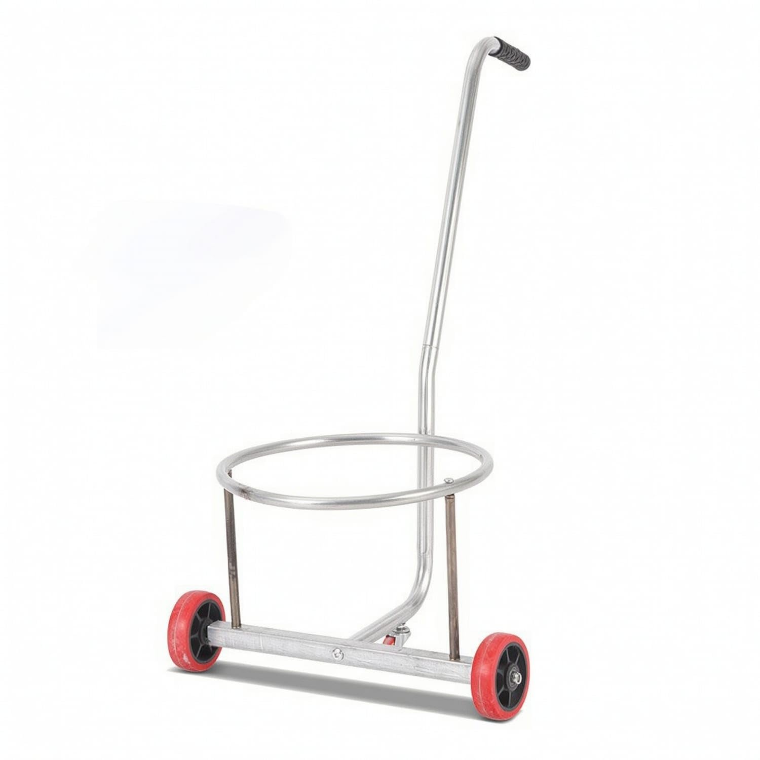Open-Frame Hand-Pulled Cart Manual Two-Wheel Cart Heavy-Duty Dolly Portable for Gardeners, Farmers, Garden, Yard, Farm, Round Hand Cart-picture-22