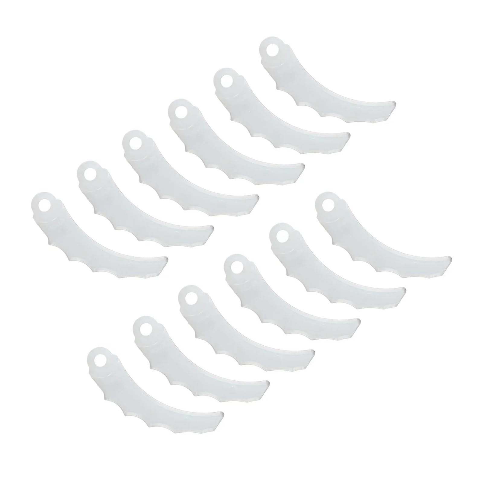 Genérico Kit de Cuchillas for cortacésped DUR184L DUR189 UR101C, Compatible con Makita | Recorte preciso, baja vibración y reemplazo fácil para tu desbrozadora inalámbrica.(Blade :28 piece)