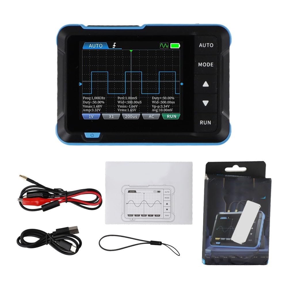DSO153 para mini osciloscopio de mano de 1 MHz de ancho de banda 5