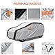 NEVERLAND Auto Abdeckung Outdoor Winter SUV - Auto Abdeckplane SUV Autogarage Schutz vor Regen & Staub Auto Schutzhülle Reflexionsdesign Oxford Cloth 2000PA XL 510x200x180CM