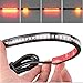 Produktbild 3528 flexibler 32 LED-Streifen zum Aufkleben fürs Motorrad, für Rücklicht, Bremse, Blinker, Kennzeichenbeleuchtung, in Rot und Gelb