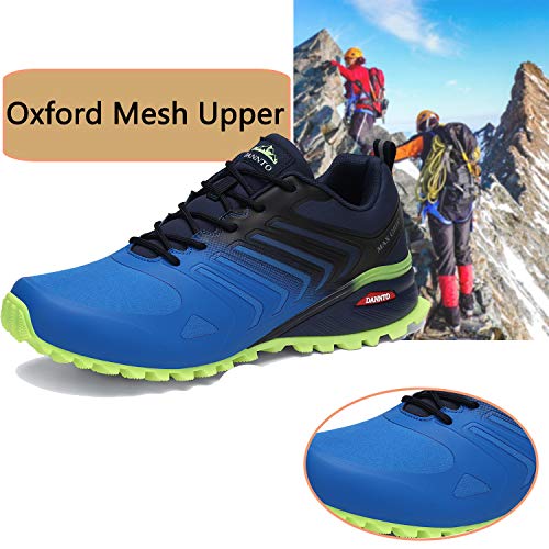 Tênis masculino Dannto para trilha e corrida ao ar livre, caminhada, leve, antiderrapante, para cami