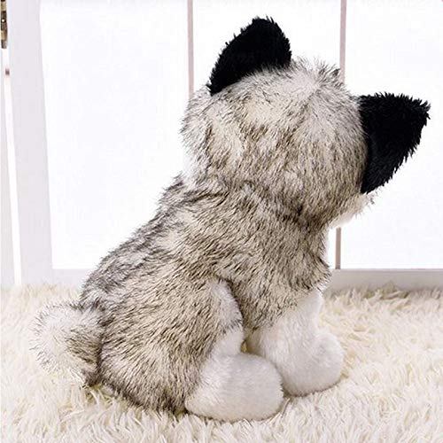 Smilesky Plush Husky Dog Stuffed Animal Puppy Toys Gifts 8" #TOP6